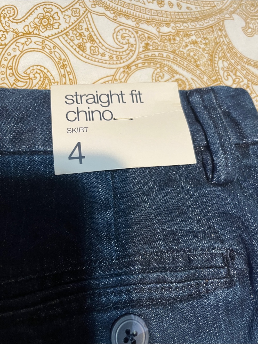 GAP Dark Blue Denim Mini Skirt - Picture 4 of 4